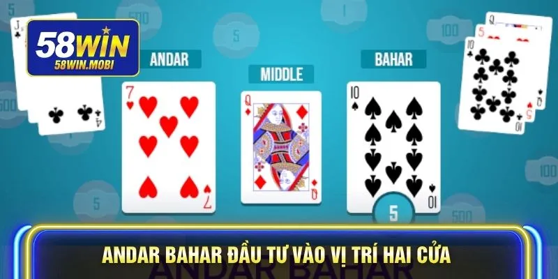 Andar Bahar đầu tư vào vị trí hai cửa