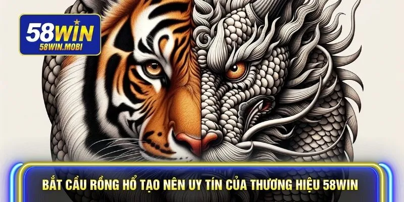 Bắt cầu Rồng Hổ tạo nên uy tín của thương hiệu 58WIN