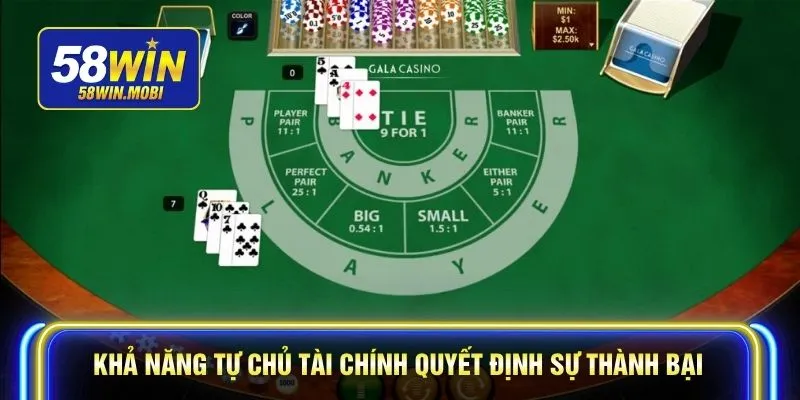 Khả năng tự chủ tài chính quyết định sự thành bại