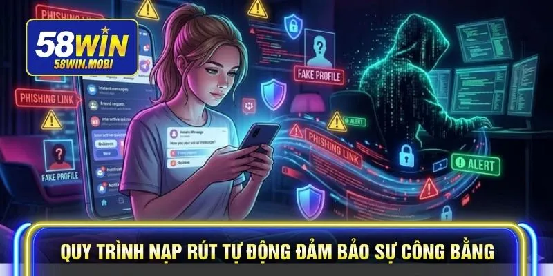 Quy trình nạp rút tự động đảm bảo sự công bằng